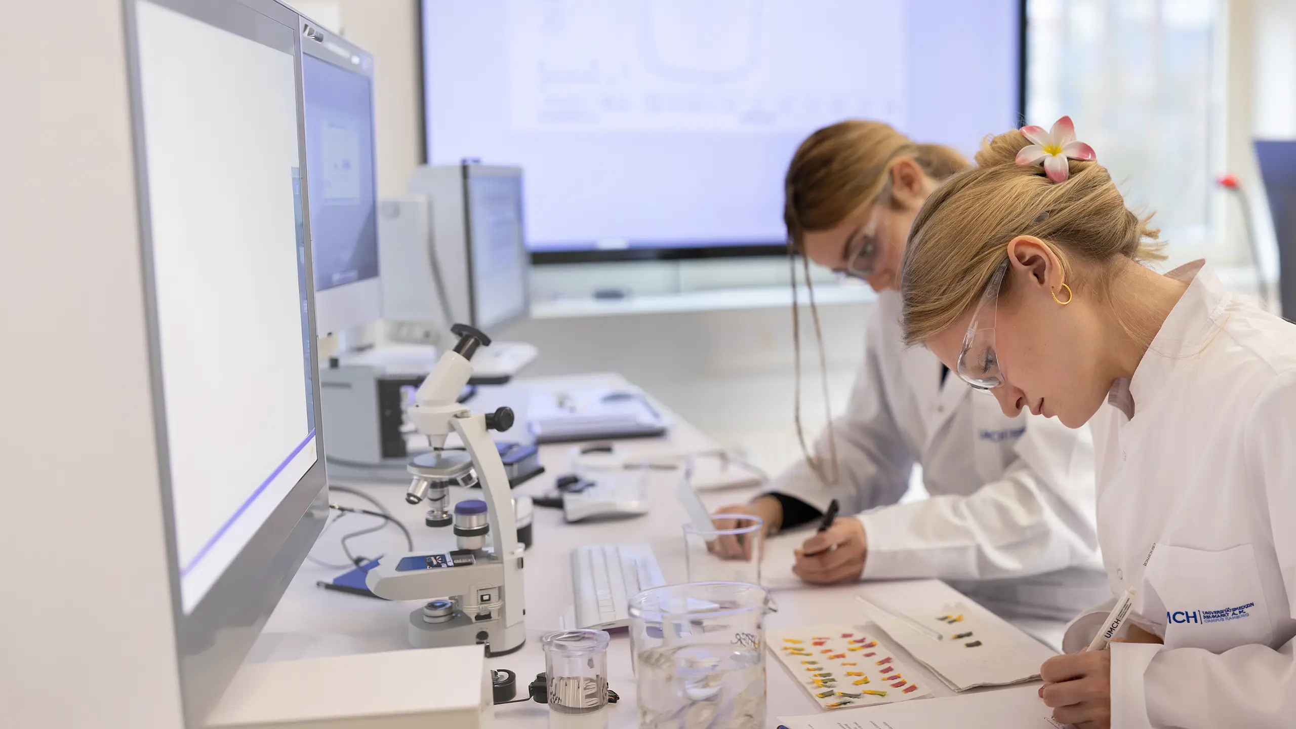Students of the Medical Foundation Track at UMFST-UMCH in Hamburg